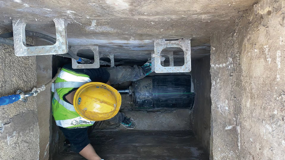 天台HDPE短管内衬法