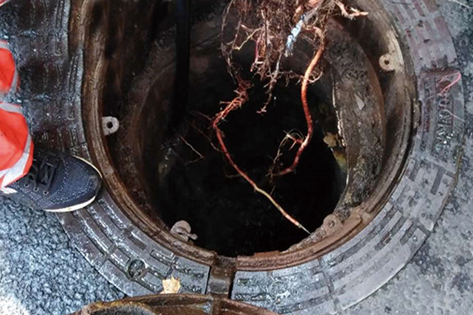 天台管道预处理